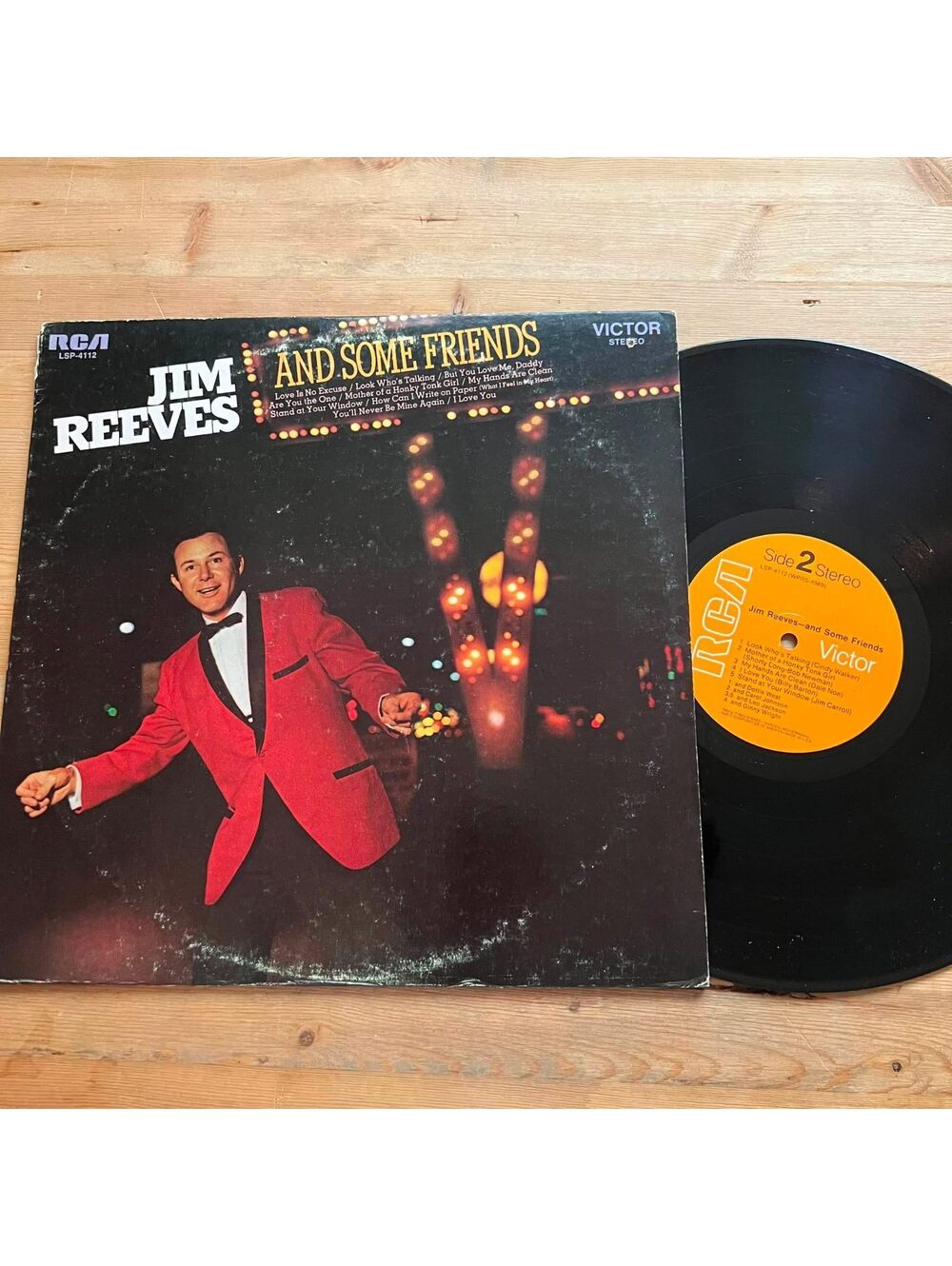 Jim Reeves - And some Friends 33rpm VG+ VR16